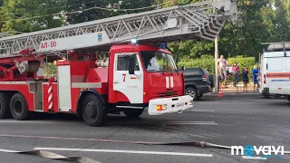 "Пожар" в здании УМВД по Смоленской области