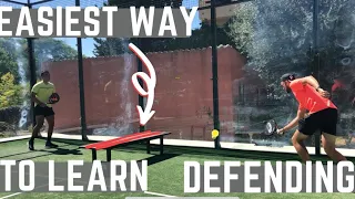 EASIEST WAY TO IMPROVE YOUR PADEL DEFENCE! WITH #LOUIEHARRIS