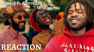 THIS COLLAB WAS PERFECT | Protoje - Who Knows ft. Chronixx (Official Music Video) REACTION