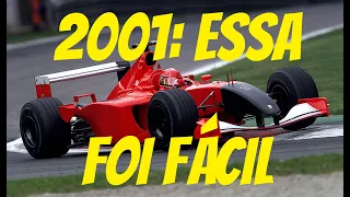 2001: Schumacher Fácil, Rubens Difícil, BMW Crescendo, McLaren Encolhendo