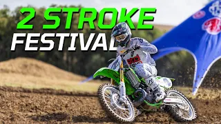 RACING MY 2001 KX250 AT THE 2STROKE FESTIVAL