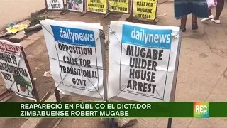 RED+ | Reapareció en público el dictador zimbabuense Robert Mugabe