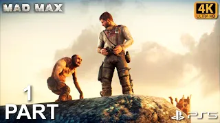 Mad Max | Part 1 | PS5 | 4K UHD | HDR | 60 FPS | No Commentary