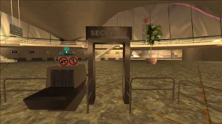 Bypass the security gate in Airport and keep your weapons inside