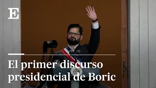 Gabriel BORIC dirige su PRIMER discurso a CHILE | EL PAÍS
