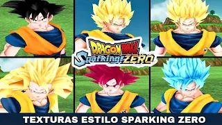 💥DOWNLOAD!!! NOVO GOKU DBS | Novas Texturas | 2024 (Sparking Zero Style) DBZ TTT