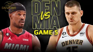 Denver Nuggets vs Miami Heat Game 5 Full Highlights | 2023 NBA Finals | FreeDawkins
