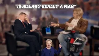 Sacha Baron Cohen As Billy Wayne Ruddick | Is Hillary Clinton Really A Woman w/ Howard Dean