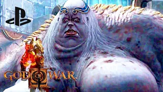 God of War 2 Remastered - Kratos vs Clotho BossFight (4K 60FPS)