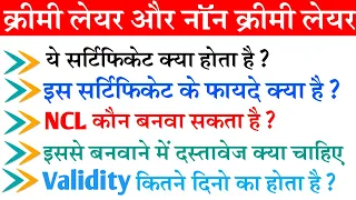 Creamy layer and non Creamy layer Kya Hota Hai? | इसमें कौन कौन से जाति आते हैं,फायदे क्या है ?