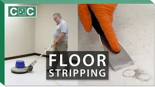 How to Strip a Floor | Floor Refinishing Part 1 | Clean Care