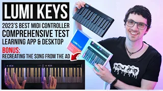 2023's Best RGB Midi Controller: Lumi Keys! Comprehensive Test (Feat. Real-Time Voice Changer)