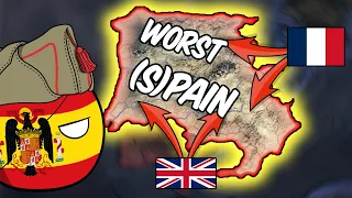 I am NEVER playing a sPain this TERRIBLE again!