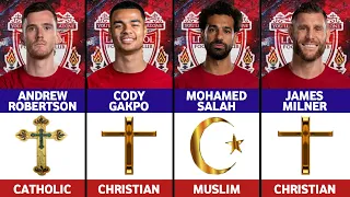 Religion Of Liverpool Football Players: Christian,Catholic,Muslim