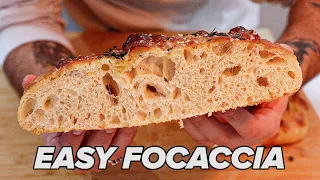 The BEST Bubbly Focaccia Recipe