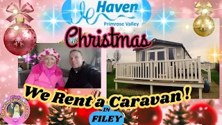 We Rent a Caravan at CHRISTMAS: Haven Primrose Valley, Filey