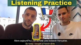 French Listening Practice | Easy French Conversation (FR/EN Subs) beginners and intermediate
