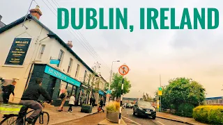 DUBLIN 🇮🇪 DUNDRUM TOWN CENTRE TO SOUTH CIRCULAR ROAD (DRIVING TOUR ON 4K)