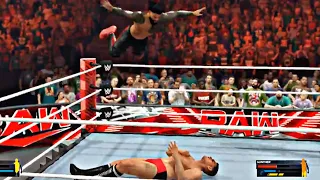 WWE 2K23 - Jey Uso vs Gunther - Mondy Night Raw Full Match - WWE 2K23 Gameplay