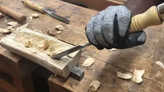 Bowl carving (meditation) hand tools only