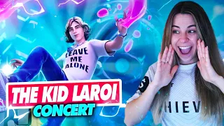 KID LAROI x FORTNITE CONCERT! (LIVE REACTION)