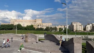 Площадь Европы. Москва, июнь 2021