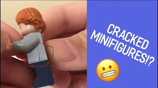 My Lego minifigures are cracking! + a theory