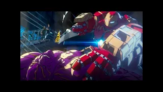 What if...? Season 2 | Ironman Vs Purple Hulk Fight Scene