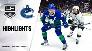 NHL Highlights | Kings @ Canucks 12/28/19