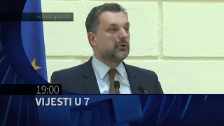 U 'Vijestima u 7' večeras gledajte (26 04 2024)