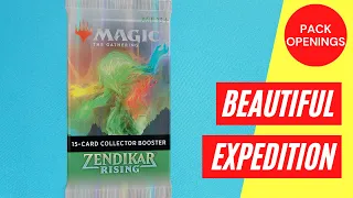 Beautiful Expedition - Zendikar Rising Collector Booster Pack Opening 40 for Tank9er #MTG #Shorts