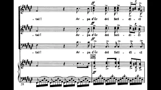 Va, pensiero (Nabucco - G. Verdi) Score Animation