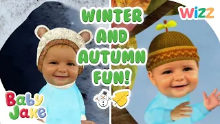 @BabyJakeofficial  - Fun in the Autumn and Winter Seasons! ❄️🍁  | Full Episodes | Compilation | @Wizz