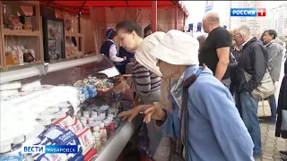 Смотрите в 21:09. «Всем понравится!». Белорусские товары представили на ярмарке в Хабаровске