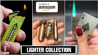 21 CRAZY LUXURIOUS LIGHTER COLLECTION ON AMAZON 2021 ! Gadgets Under Rs 100, Rs 500, Rs 1000 #52