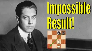 Capablanca: "I Was Completely Outplayed!"