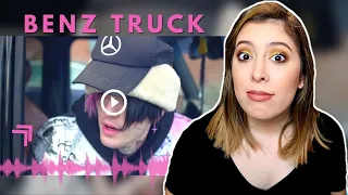 benz truck - lil peep *reaction* (vlogmas day 2)