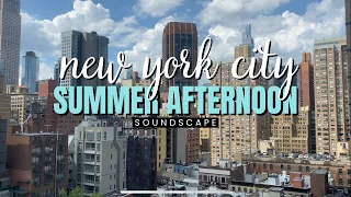 Open Window | New York City | Summer Afternoon Soundscape in HD | ASMR