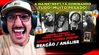 BATEU DEMAIS! ASSAULT "CARRO FORTE" BORGES, OROCHI, CHEFIN, ORUAM E BIELZIN [REAÇÃO/ ANÁLISE]