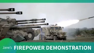 Rheinmetall Denel Munition show their firepower capabilities