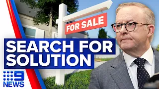 Home sales at ‘rock bottom’ as government searches for solution to crisis | 9 News Australia