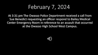 Owasso Police Department Community Briefing