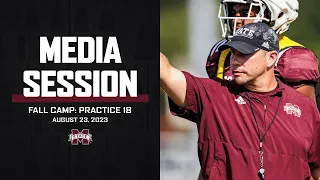 FOOTBALL | FALL PRACTICE 18 ZACH ARNETT MEDIA SESSION