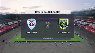FIFA 23 | Abha Club vs Al Taawoun - Roshn Saudi League | Gameplay