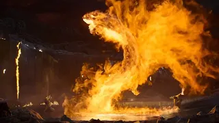 Mortal Kombat 2021: Liu Kang's fatality on Kabal | Kabal's death | Dragon's Breath +bicycle | HD