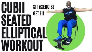 Cubii Seated Elliptical Workout 2 | Injury Recovery | Sit Pedal Your Way To Health and Fitness.
