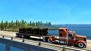 Build and Drive  Kenworth W900  1.40 | American Truck Simulator | Logitech G27