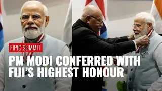 PM Modi awarded with Fiji’s highest ‘Companion of the Order’ honour | Zee News English