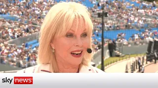 Platinum Jubilee: Dame Joanna Lumley joins the Sky News team for the Jubilee