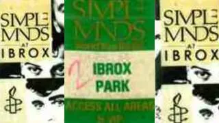 Simple Minds Live Ibrox Glasgow 1986